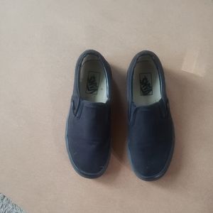 Black Slip on Vans